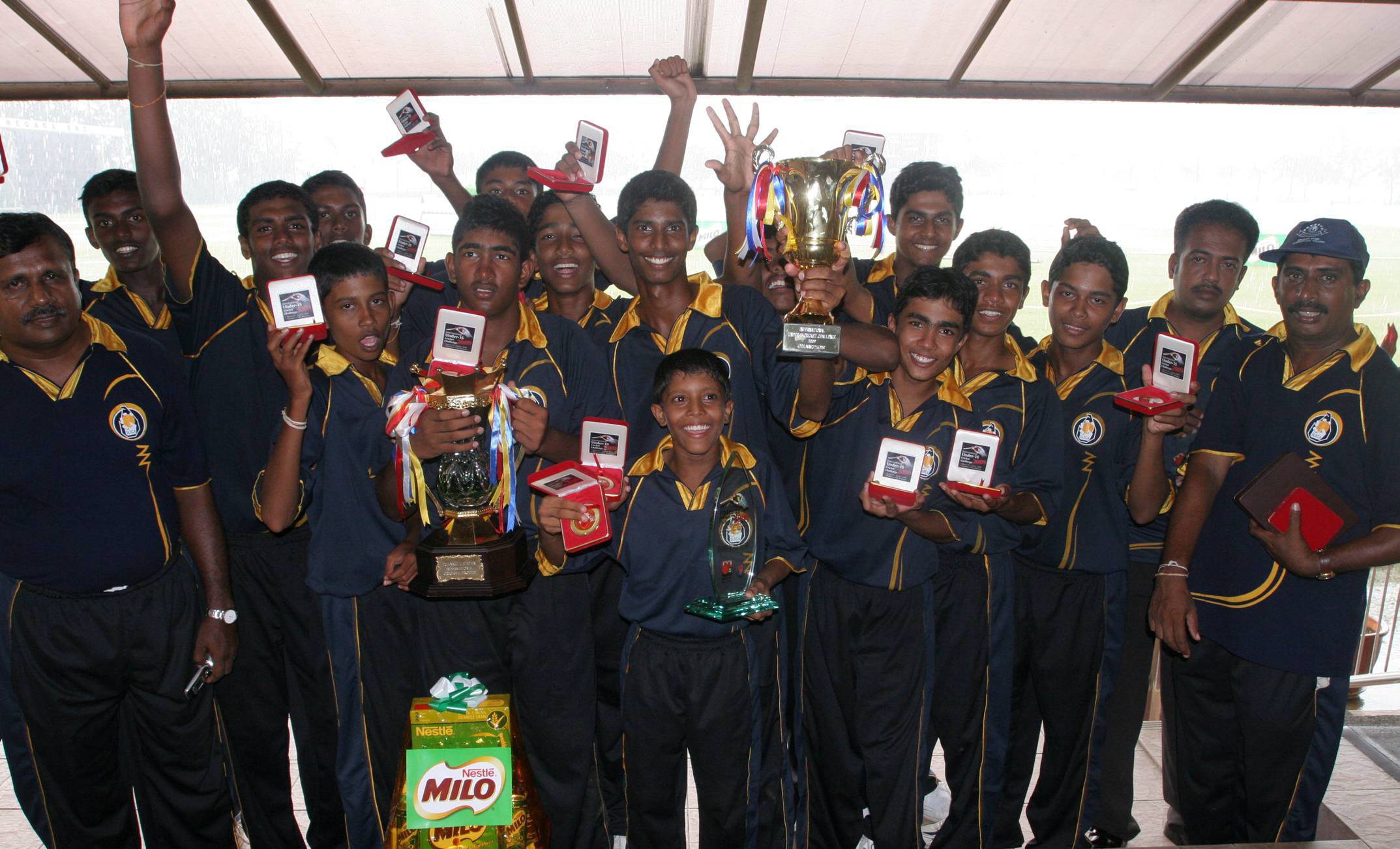 CHAMPION FACES… 2009 winner, Sri Lanka.