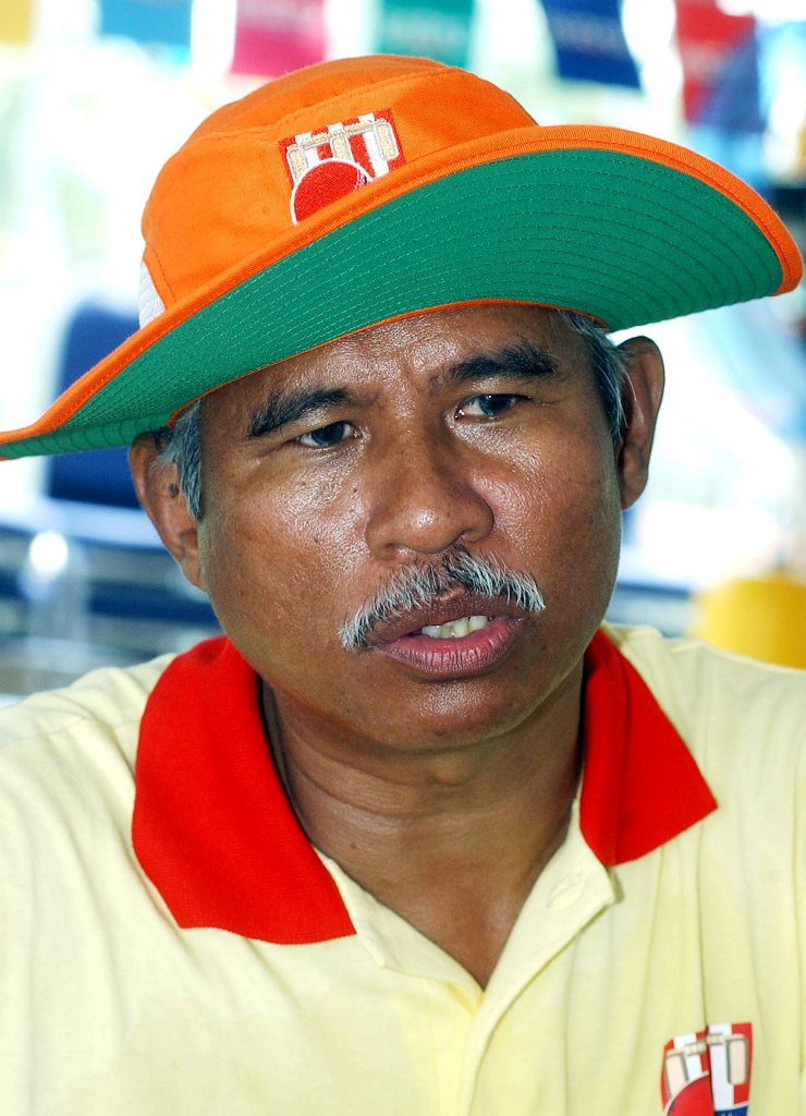MOHD. HARIS... Pegawai Pembangunan dan Teknikal Kriket Melayu.